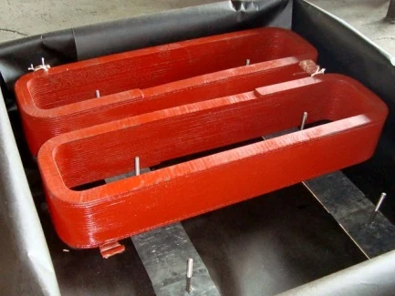 Полюсные катушки обмотки ротора